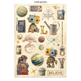Junk Journal - A New Beginning - 11 - Stamperia - Tidformera