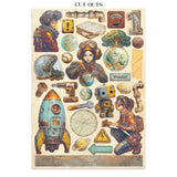 Junk Journal - A New Beginning - 2 - Stamperia - Tidformera