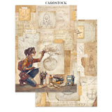 Junk Journal - A New Beginning - 17 - Stamperia - Tidformera