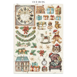 Junk Journal - Alice in Christmas - 8 - Stamperia - Tidformera