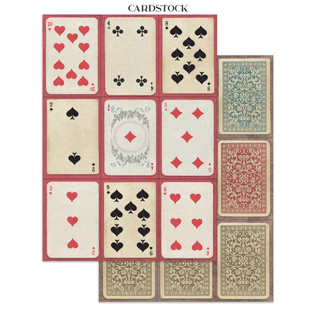 Junk Journal - Alice in Christmas - 12 - Stamperia - Tidformera