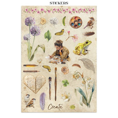 Junk Journal - All around - 10 - Stamperia - Tidformera