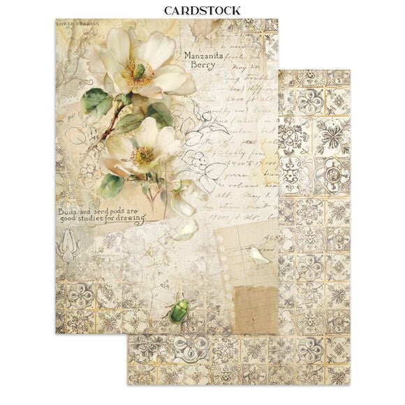 Junk Journal - All around - 24 - Stamperia - Tidformera
