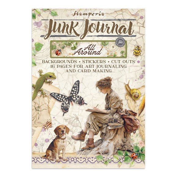 Junk Journal - All around - 1 - Stamperia - Tidformera