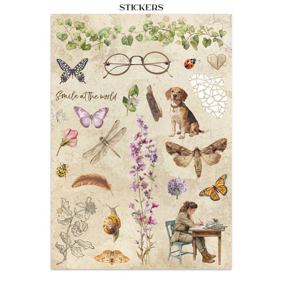 Junk Journal - All around - 20 - Stamperia - Tidformera