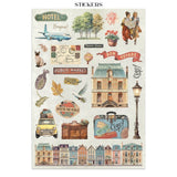 Junk Journal - Art of Travelling - 15 - Stamperia - Tidformera