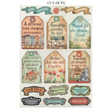 Junk Journal - Art of Travelling - 17 - Stamperia - Tidformera