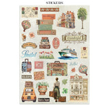 Junk Journal - Art of Travelling - 2 - Stamperia - Tidformera