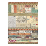 Junk Journal - Art of Travelling - 9 - Stamperia - Tidformera