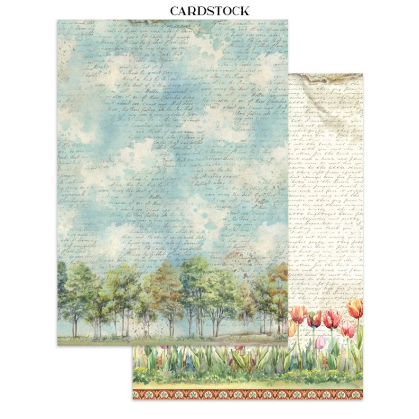 Junk Journal - Art of Travelling - 4 - Stamperia - Tidformera