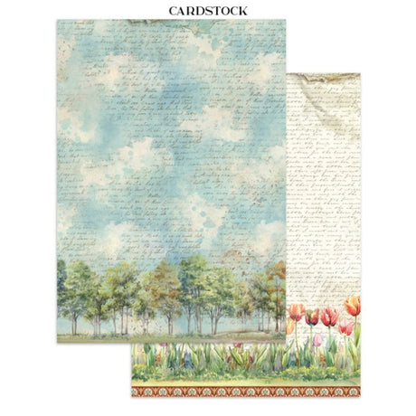 Junk Journal - Art of Travelling - 4 - Stamperia - Tidformera