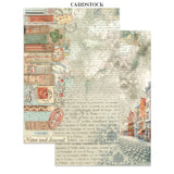 Junk Journal - Art of Travelling - 13 - Stamperia - Tidformera