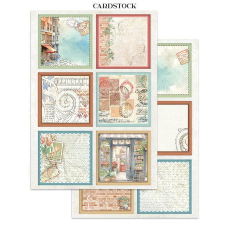 Junk Journal - Art of Travelling - 7 - Stamperia - Tidformera