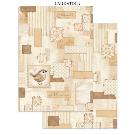 Junk Journal - Baby - 10 - Stamperia - Tidformera