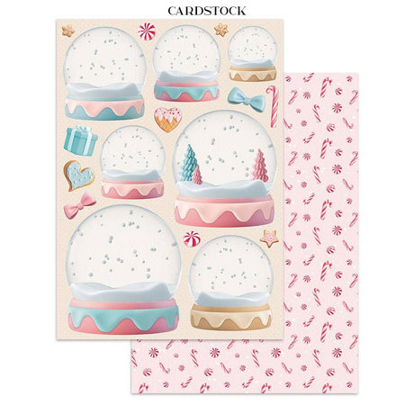 Junk Journal - Candy Christmas - 12 - Stamperia - Tidformera