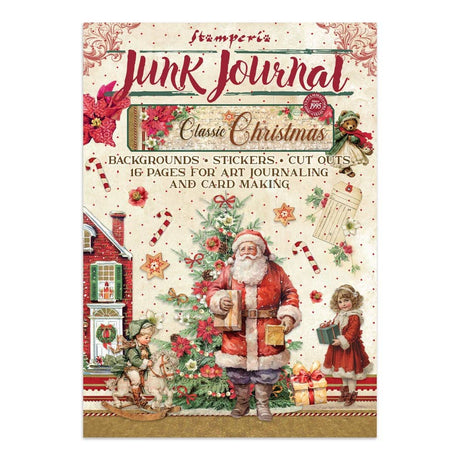 Junk Journal - Classic Christmas - 1 - Stamperia - Tidformera