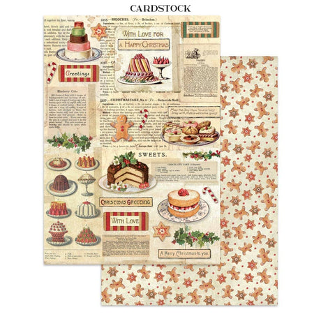 Junk Journal - Classic Christmas - 27 - Stamperia - Tidformera