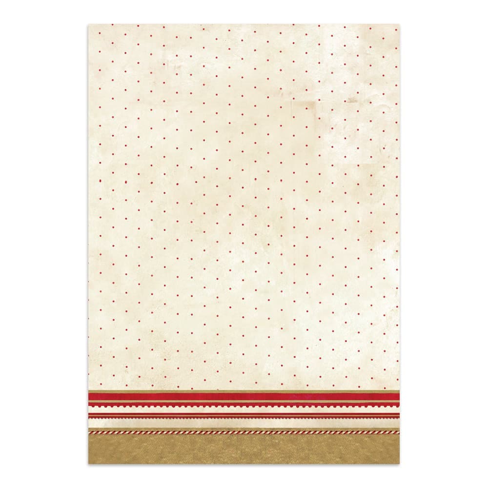 Junk Journal - Classic Christmas - 26 - Stamperia - Tidformera