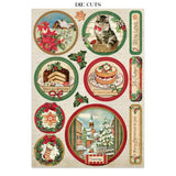 Junk Journal - Classic Christmas - 6 - Stamperia - Tidformera