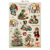 Junk Journal - Classic Christmas - 18 - Stamperia - Tidformera