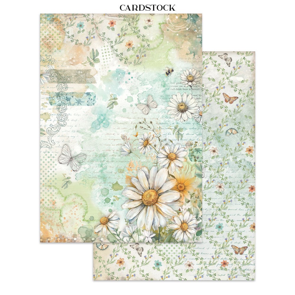 Junk Journal - Daisy Art - 3 - Stamperia - Tidformera