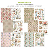 Junk Journal & Ephemera book - Afternoon Tea - 2 - Ciao Bella - Tidformera