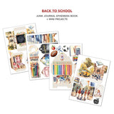 Junk Journal & Ephemera book - Back to school - 6 - Ciao Bella - Tidformera
