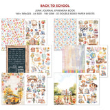 Junk Journal & Ephemera book - Back to school - 3 - Ciao Bella - Tidformera