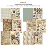 Junk Journal & Ephemera book - Codex - 3 - Ciao Bella - Tidformera
