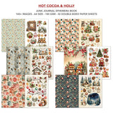 Junk Journal & Ephemera book - Hot Cocoa & Holly - 2 - Ciao Bella - Tidformera