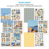 Junk Journal & Ephemera book - Riviera Dream - 3 - Ciao Bella - Tidformera