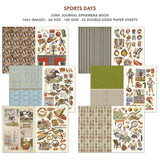 Junk Journal & Ephemera book - Sports Days - 3 - Ciao Bella - Tidformera