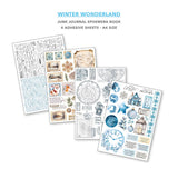 Junk Journal & Ephemera book - Winter Wonderland - 5 - Ciao Bella - Tidformera