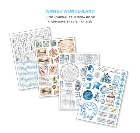 Junk Journal & Ephemera book - Winter Wonderland - 5 - Ciao Bella - Tidformera