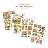 Junk Journal & Ephemera book - Yellowstone - 6 - Ciao Bella - Tidformera
