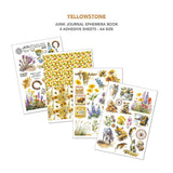 Junk Journal & Ephemera book - Yellowstone - 5 - Ciao Bella - Tidformera