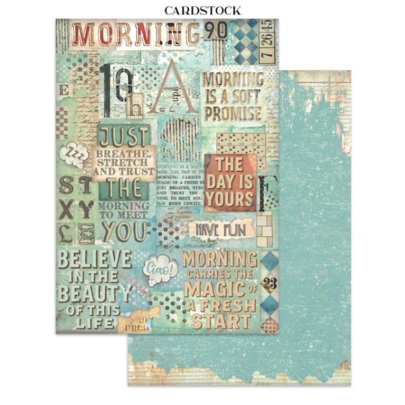 Junk Journal - Furry Friends - 12 - Stamperia - Tidformera
