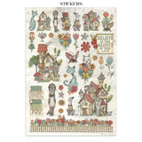 Junk Journal - Furry Friends - 10 - Stamperia - Tidformera