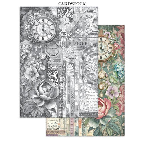 Junk Journal - Gardens of time - 21 - Stamperia - Tidformera