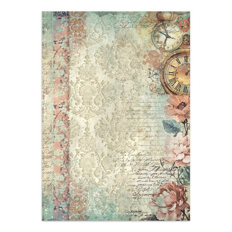 Junk Journal - Gardens of time - 25 - Stamperia - Tidformera