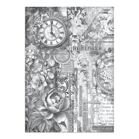 Junk Journal - Gardens of time - 22 - Stamperia - Tidformera