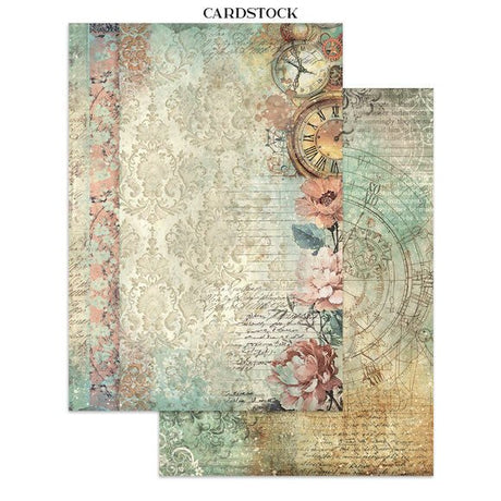 Junk Journal - Gardens of time - 24 - Stamperia - Tidformera