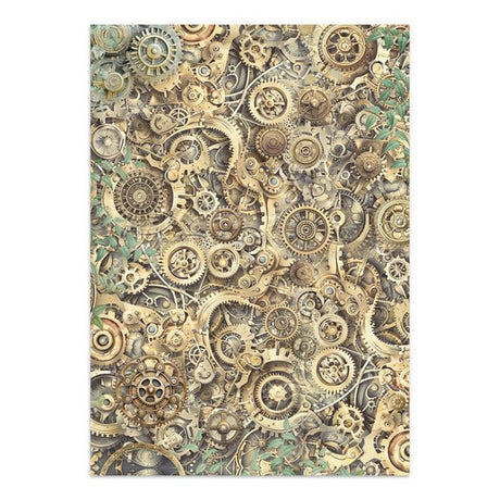 Junk Journal - Gardens of time - 7 - Stamperia - Tidformera