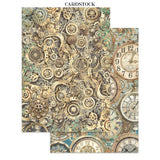 Junk Journal - Gardens of time - 6 - Stamperia - Tidformera