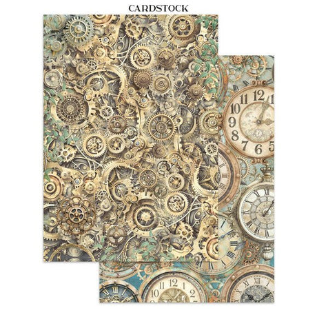 Junk Journal - Gardens of time - 6 - Stamperia - Tidformera