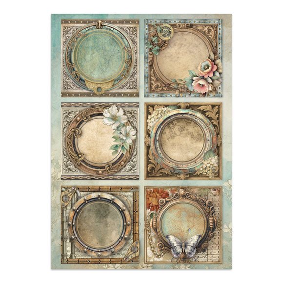Junk Journal - Gardens of time - 30 - Stamperia - Tidformera