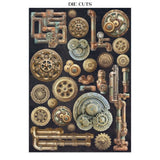 Junk Journal - Gardens of time - 11 - Stamperia - Tidformera