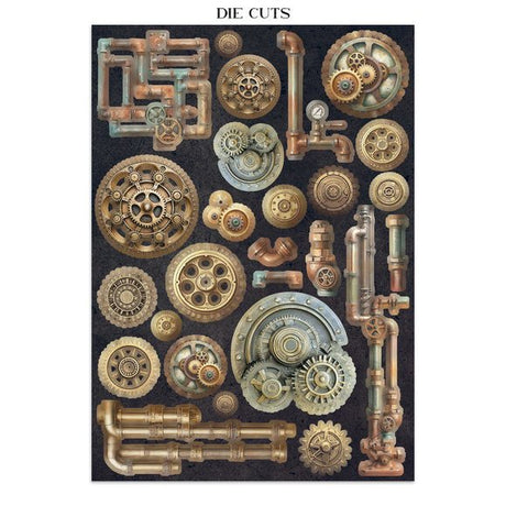 Junk Journal - Gardens of time - 11 - Stamperia - Tidformera