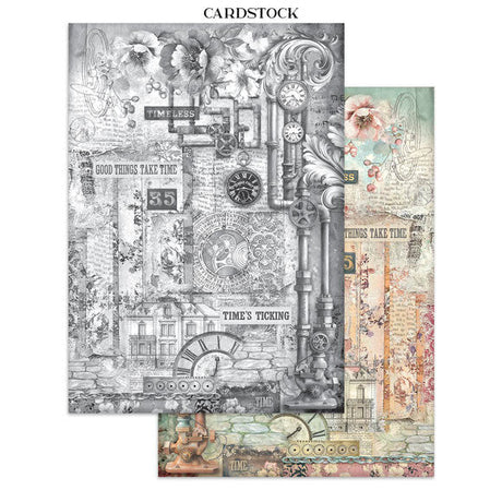 Junk Journal - Gardens of time - 13 - Stamperia - Tidformera
