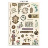 Junk Journal - Gardens of time - 9 - Stamperia - Tidformera